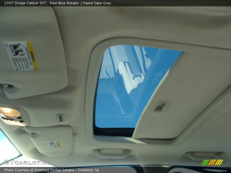 Steel Blue Metallic / Pastel Slate Gray 2007 Dodge Caliber SXT
