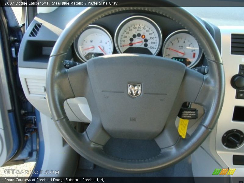 Steel Blue Metallic / Pastel Slate Gray 2007 Dodge Caliber SXT