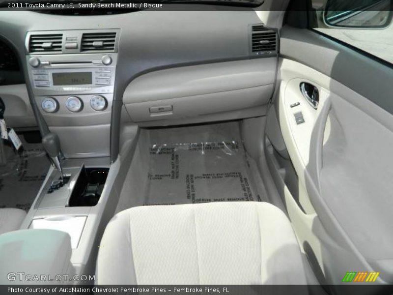Sandy Beach Metallic / Bisque 2011 Toyota Camry LE