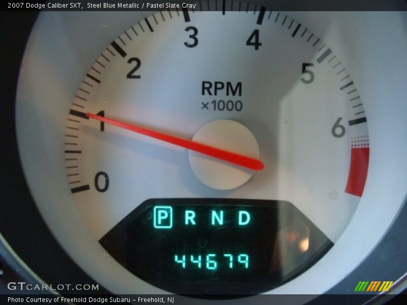 Steel Blue Metallic / Pastel Slate Gray 2007 Dodge Caliber SXT