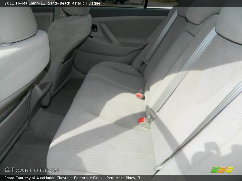Sandy Beach Metallic / Bisque 2011 Toyota Camry LE