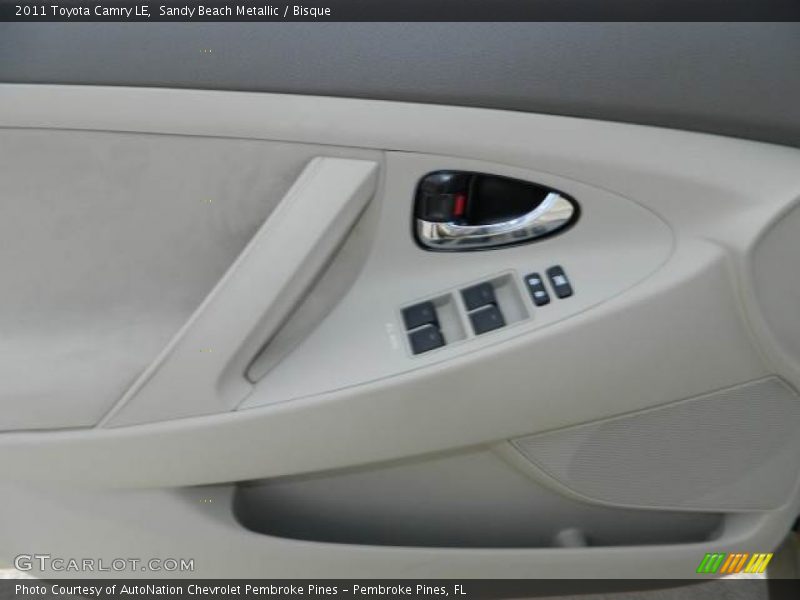 Sandy Beach Metallic / Bisque 2011 Toyota Camry LE