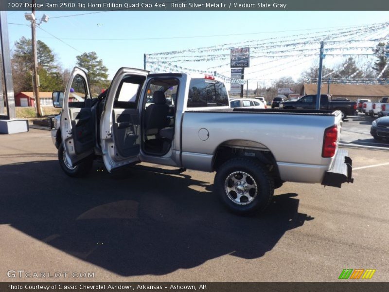 Bright Silver Metallic / Medium Slate Gray 2007 Dodge Ram 2500 Big Horn Edition Quad Cab 4x4