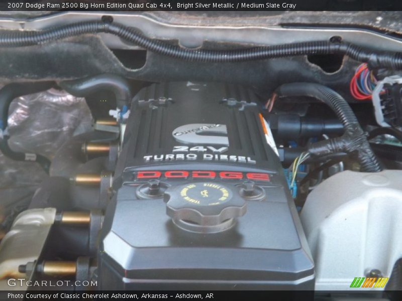  2007 Ram 2500 Big Horn Edition Quad Cab 4x4 Engine - 5.9L Cummins Turbo Diesel OHV 24V Inline 6 Cylinder