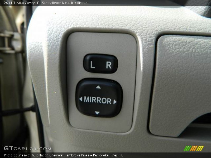 Sandy Beach Metallic / Bisque 2011 Toyota Camry LE
