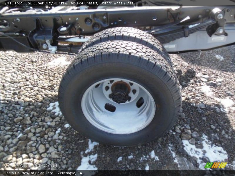  2013 F350 Super Duty XL Crew Cab 4x4 Chassis Wheel