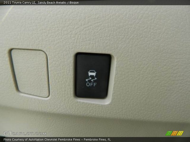 Sandy Beach Metallic / Bisque 2011 Toyota Camry LE