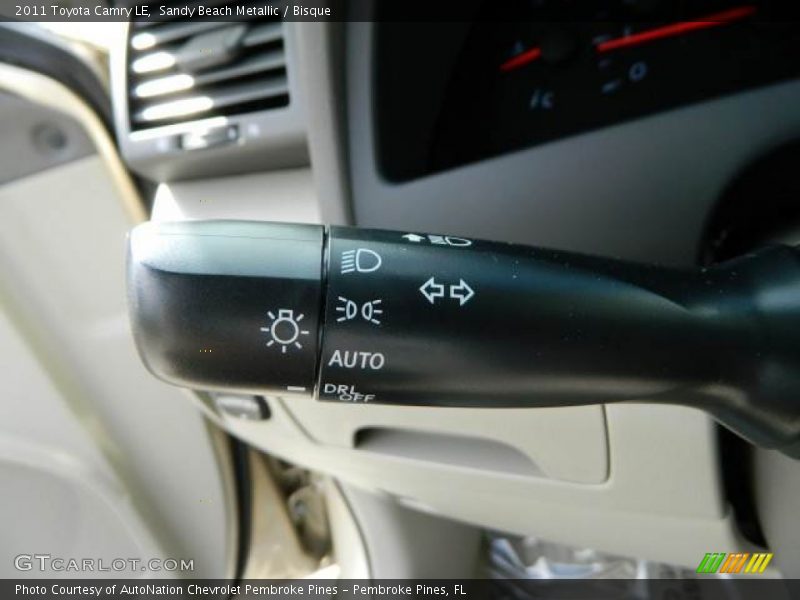 Sandy Beach Metallic / Bisque 2011 Toyota Camry LE