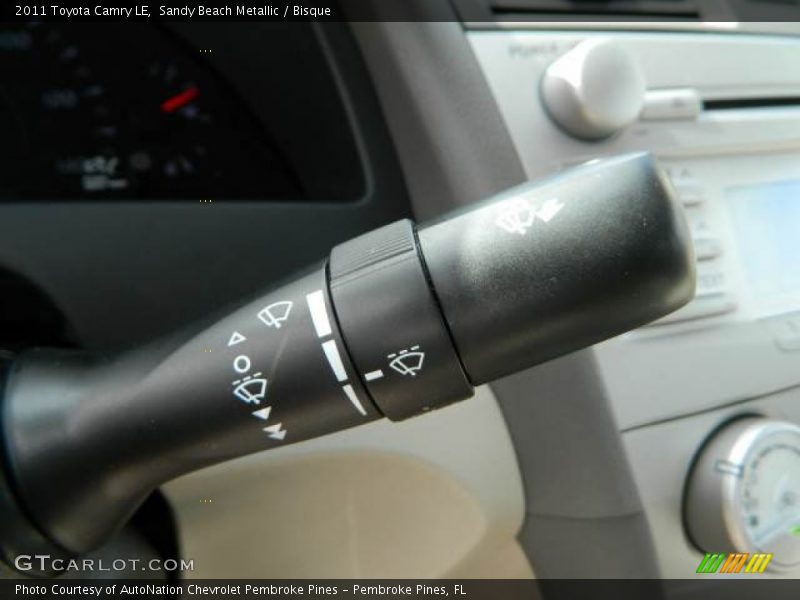 Sandy Beach Metallic / Bisque 2011 Toyota Camry LE