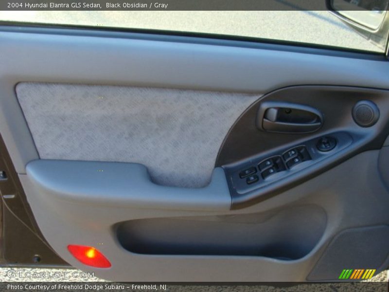 Black Obsidian / Gray 2004 Hyundai Elantra GLS Sedan
