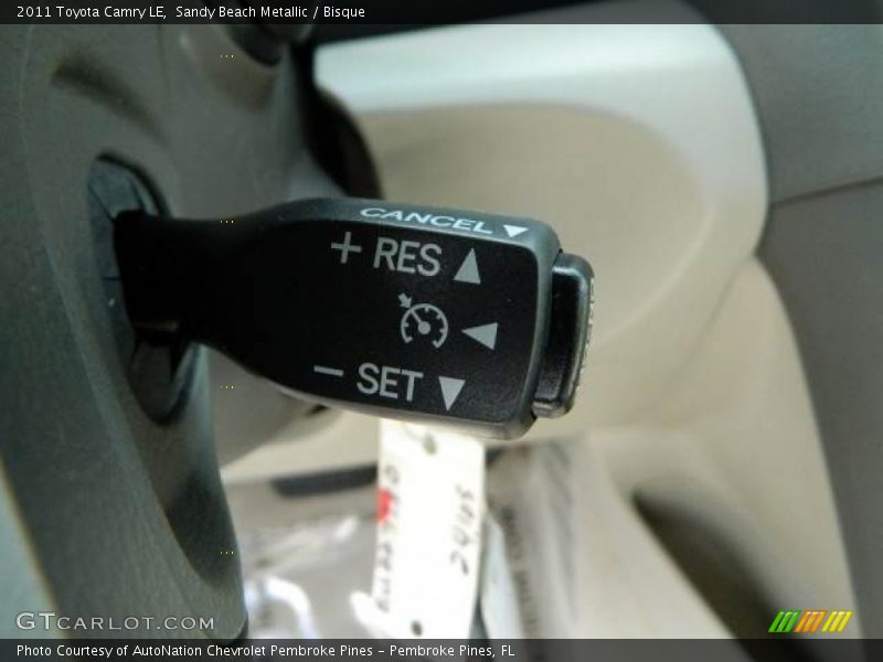 Sandy Beach Metallic / Bisque 2011 Toyota Camry LE