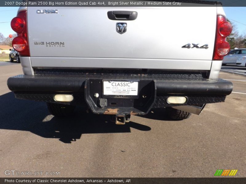 Bright Silver Metallic / Medium Slate Gray 2007 Dodge Ram 2500 Big Horn Edition Quad Cab 4x4