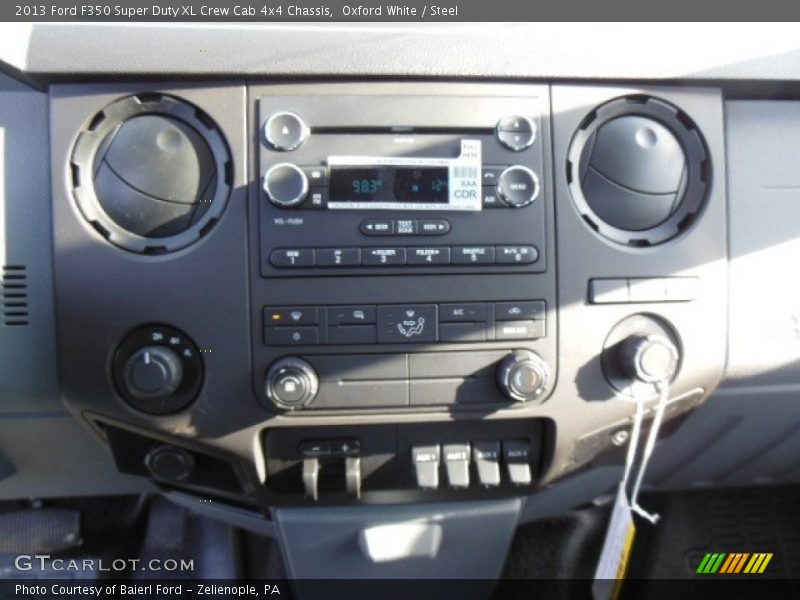 Controls of 2013 F350 Super Duty XL Crew Cab 4x4 Chassis
