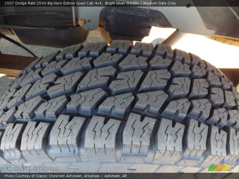 Bright Silver Metallic / Medium Slate Gray 2007 Dodge Ram 2500 Big Horn Edition Quad Cab 4x4