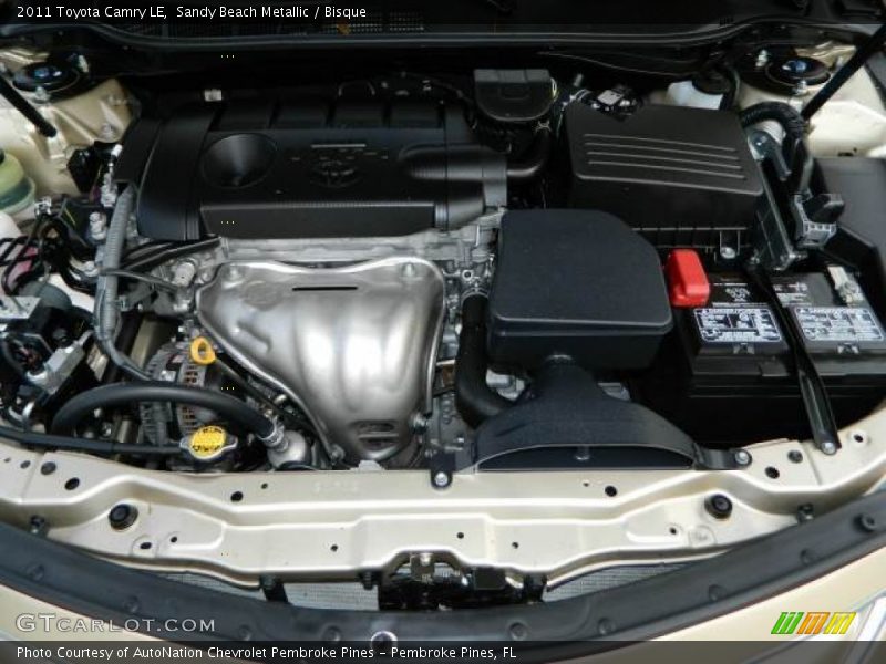 Sandy Beach Metallic / Bisque 2011 Toyota Camry LE