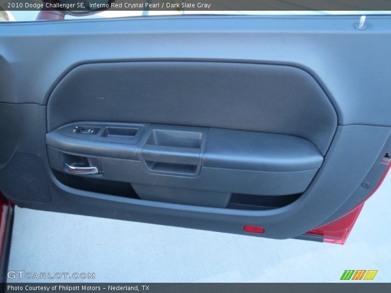 Inferno Red Crystal Pearl / Dark Slate Gray 2010 Dodge Challenger SE