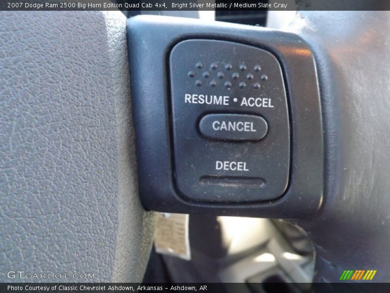 Controls of 2007 Ram 2500 Big Horn Edition Quad Cab 4x4