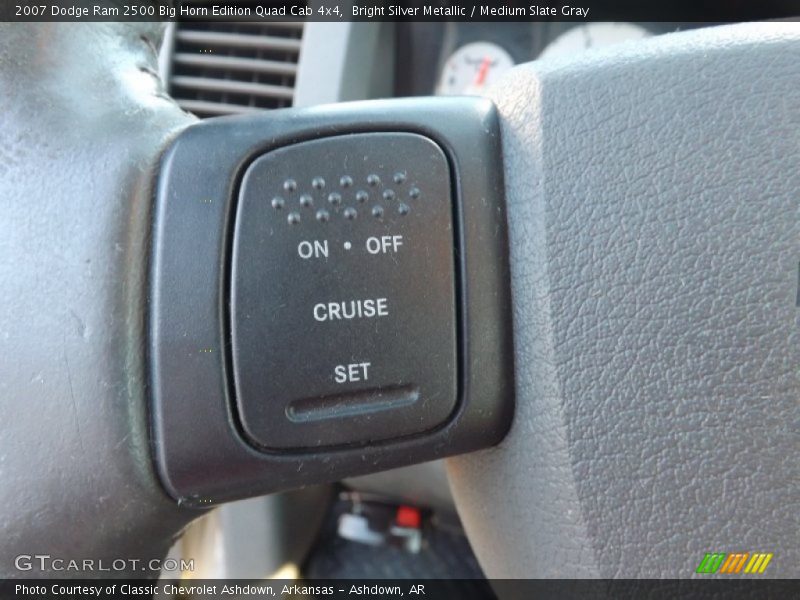 Controls of 2007 Ram 2500 Big Horn Edition Quad Cab 4x4