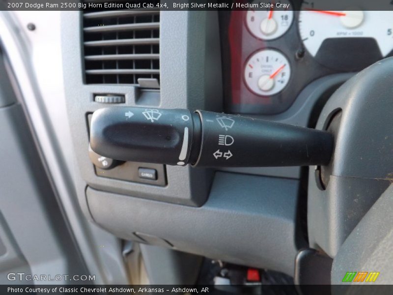 Controls of 2007 Ram 2500 Big Horn Edition Quad Cab 4x4