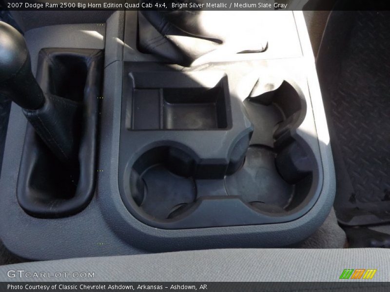 Bright Silver Metallic / Medium Slate Gray 2007 Dodge Ram 2500 Big Horn Edition Quad Cab 4x4