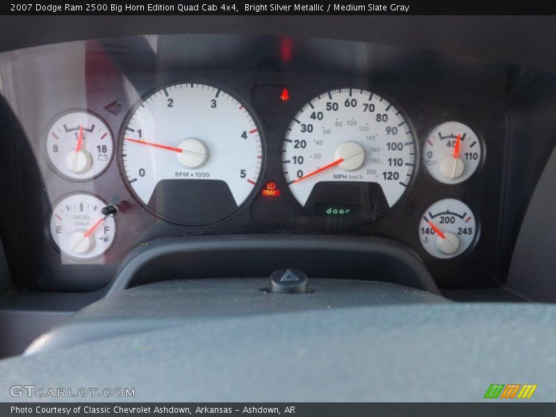  2007 Ram 2500 Big Horn Edition Quad Cab 4x4 Big Horn Edition Quad Cab 4x4 Gauges