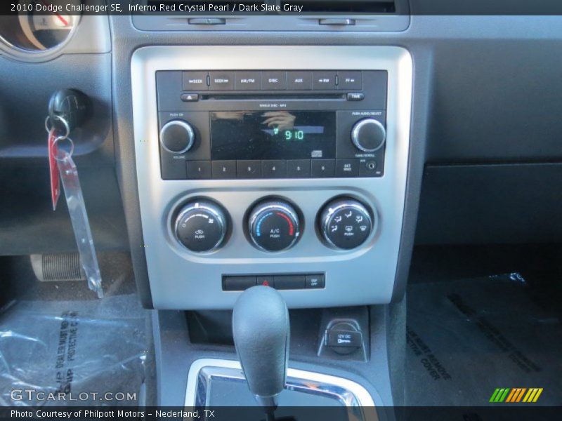 Inferno Red Crystal Pearl / Dark Slate Gray 2010 Dodge Challenger SE