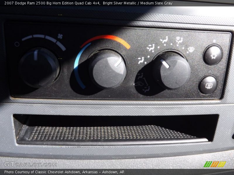 Controls of 2007 Ram 2500 Big Horn Edition Quad Cab 4x4