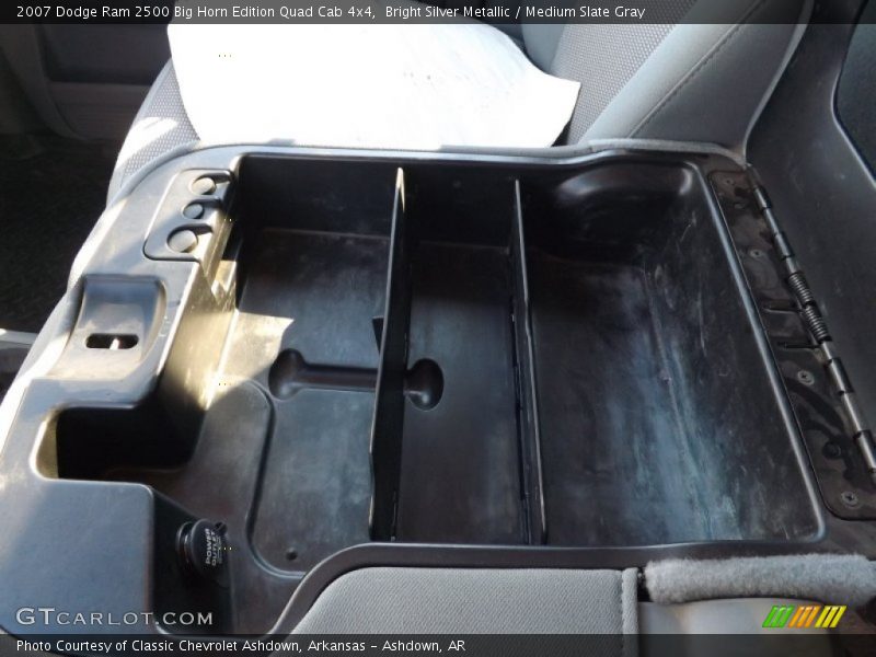 Bright Silver Metallic / Medium Slate Gray 2007 Dodge Ram 2500 Big Horn Edition Quad Cab 4x4