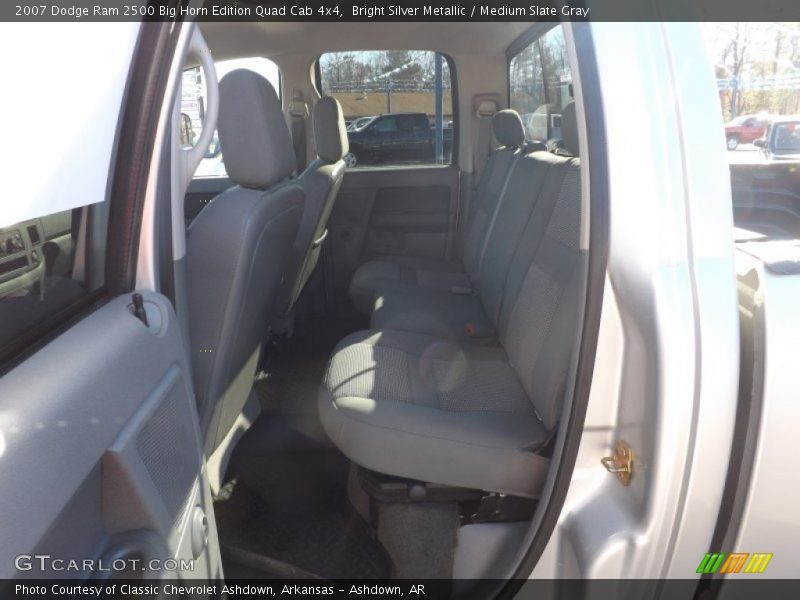 Bright Silver Metallic / Medium Slate Gray 2007 Dodge Ram 2500 Big Horn Edition Quad Cab 4x4