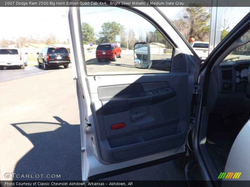 Bright Silver Metallic / Medium Slate Gray 2007 Dodge Ram 2500 Big Horn Edition Quad Cab 4x4