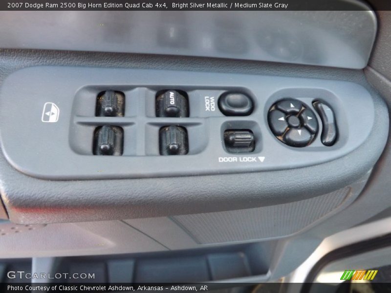 Bright Silver Metallic / Medium Slate Gray 2007 Dodge Ram 2500 Big Horn Edition Quad Cab 4x4