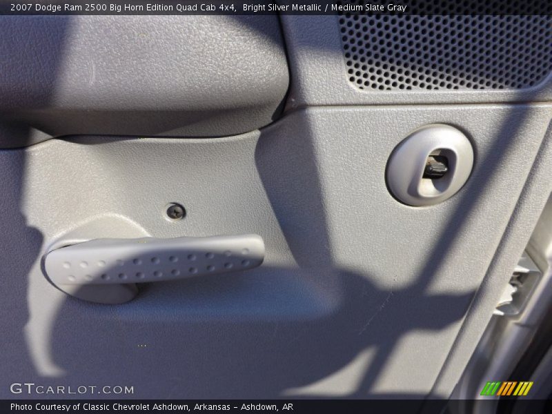 Bright Silver Metallic / Medium Slate Gray 2007 Dodge Ram 2500 Big Horn Edition Quad Cab 4x4