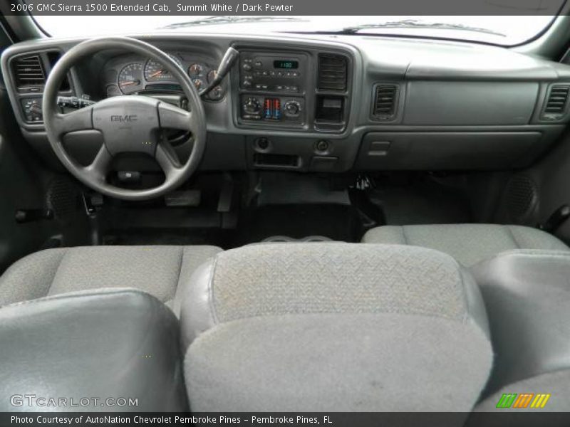 Dashboard of 2006 Sierra 1500 Extended Cab