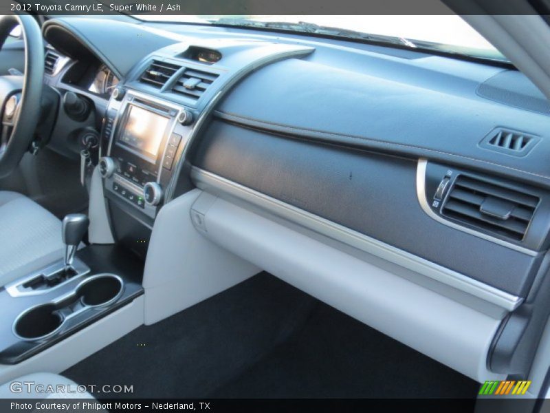 Super White / Ash 2012 Toyota Camry LE