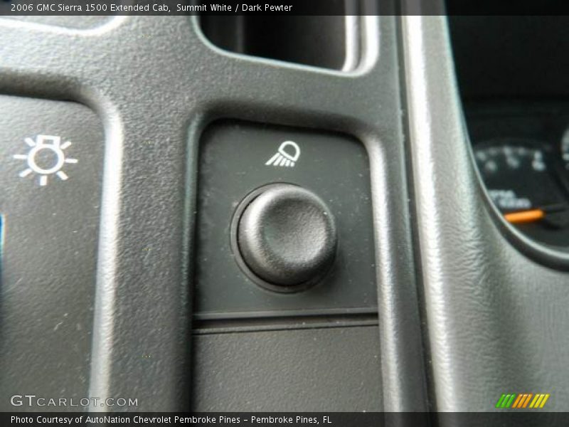 Summit White / Dark Pewter 2006 GMC Sierra 1500 Extended Cab
