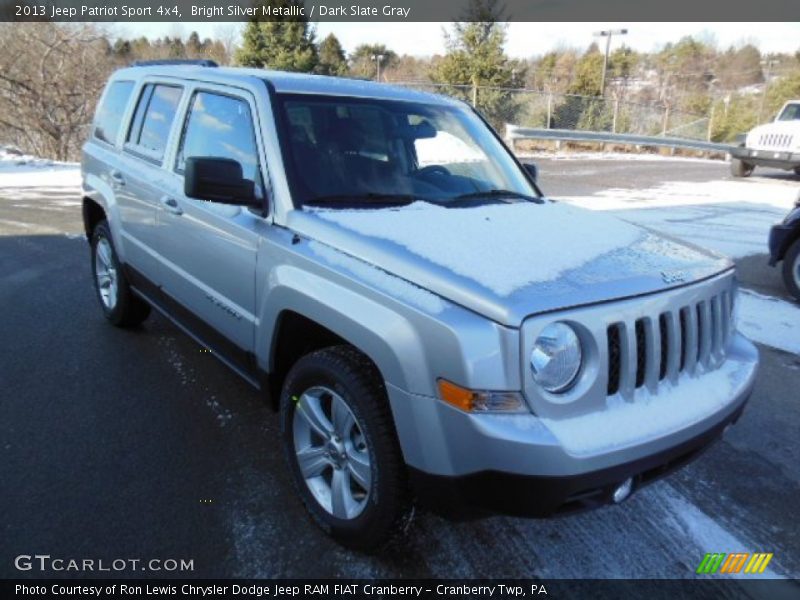 Bright Silver Metallic / Dark Slate Gray 2013 Jeep Patriot Sport 4x4