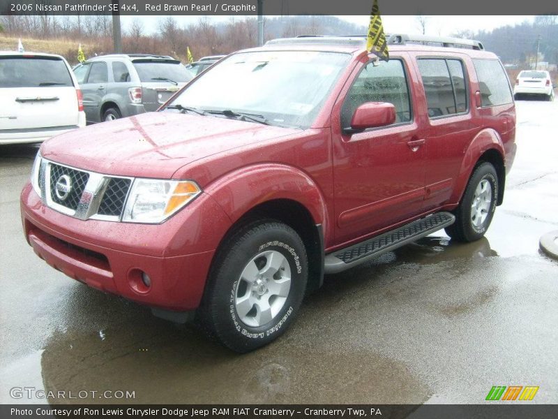 Red Brawn Pearl / Graphite 2006 Nissan Pathfinder SE 4x4