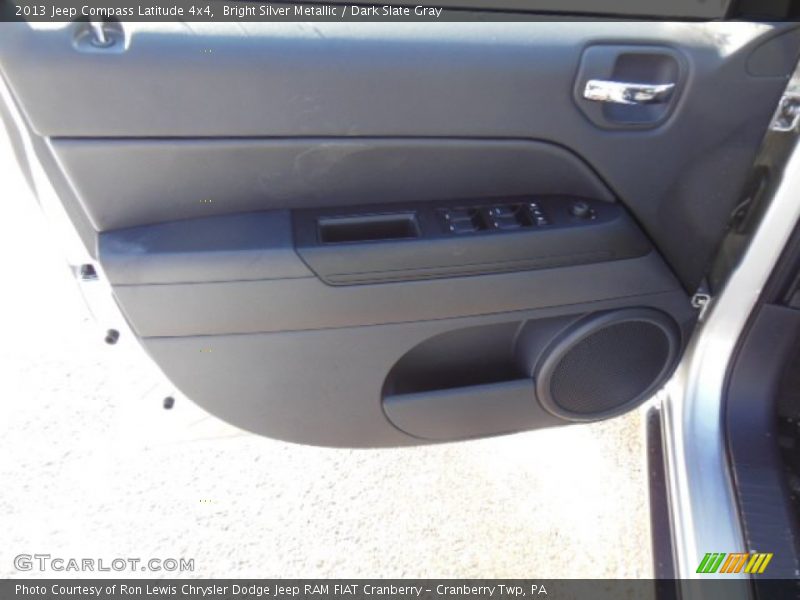 Bright Silver Metallic / Dark Slate Gray 2013 Jeep Compass Latitude 4x4