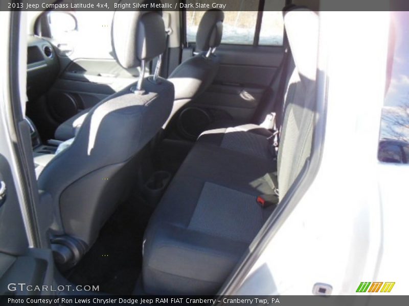 Bright Silver Metallic / Dark Slate Gray 2013 Jeep Compass Latitude 4x4