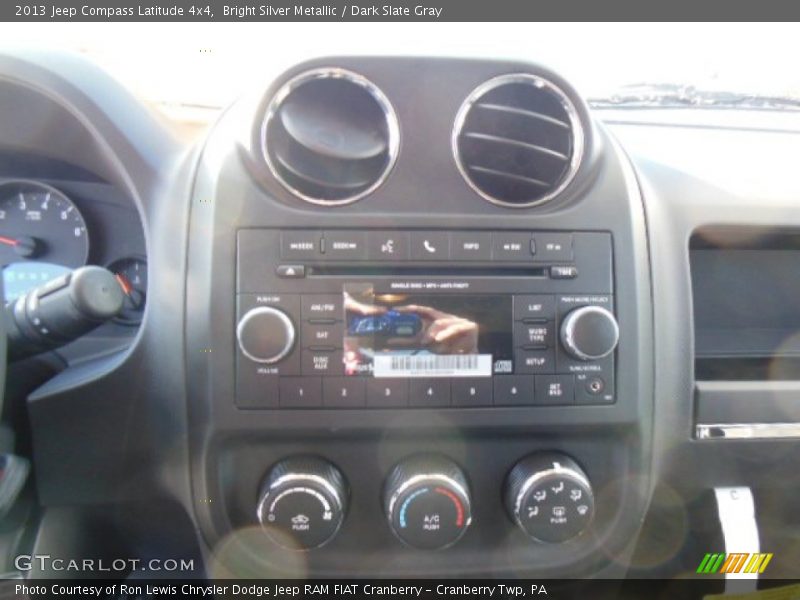 Bright Silver Metallic / Dark Slate Gray 2013 Jeep Compass Latitude 4x4