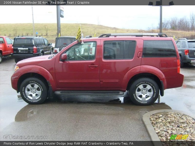 Red Brawn Pearl / Graphite 2006 Nissan Pathfinder SE 4x4