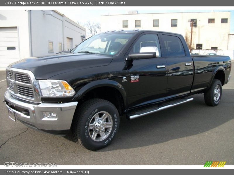 Black / Dark Slate 2012 Dodge Ram 2500 HD Laramie Crew Cab 4x4