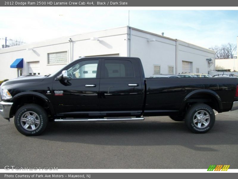 Black / Dark Slate 2012 Dodge Ram 2500 HD Laramie Crew Cab 4x4