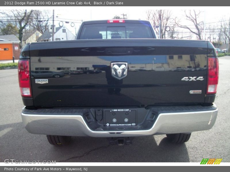 Black / Dark Slate 2012 Dodge Ram 2500 HD Laramie Crew Cab 4x4