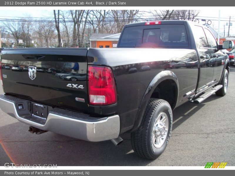 Black / Dark Slate 2012 Dodge Ram 2500 HD Laramie Crew Cab 4x4
