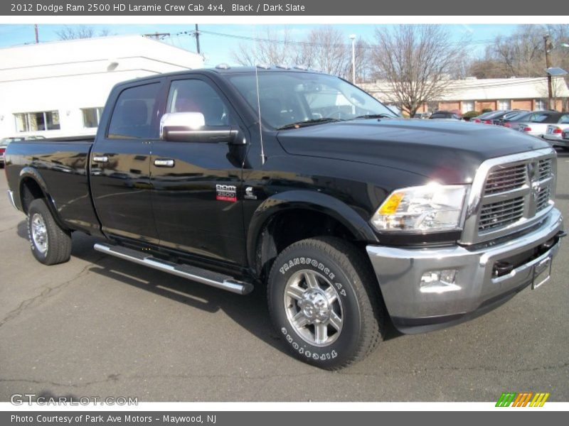 Front 3/4 View of 2012 Ram 2500 HD Laramie Crew Cab 4x4