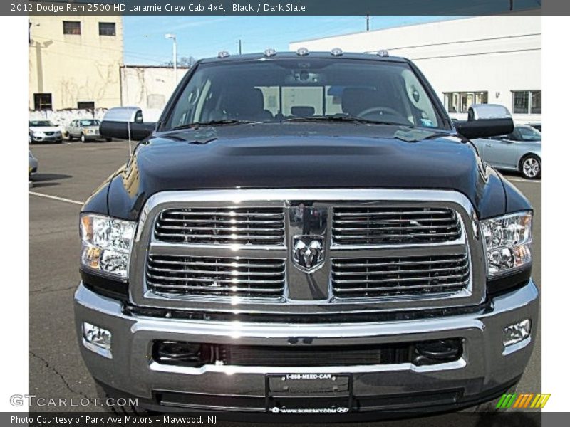 Black / Dark Slate 2012 Dodge Ram 2500 HD Laramie Crew Cab 4x4