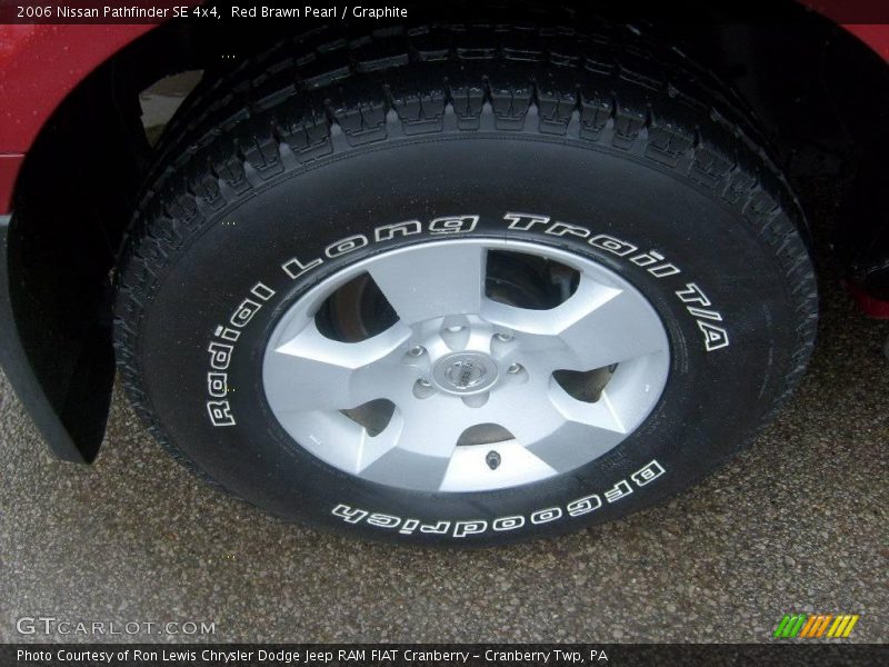 Red Brawn Pearl / Graphite 2006 Nissan Pathfinder SE 4x4