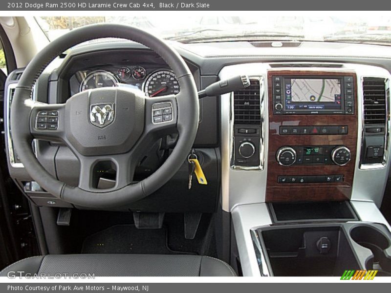 Dashboard of 2012 Ram 2500 HD Laramie Crew Cab 4x4