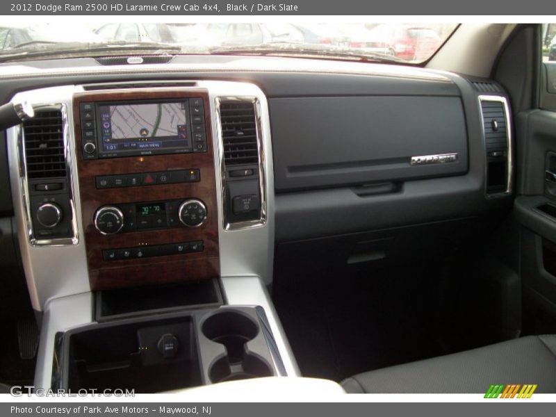 Dashboard of 2012 Ram 2500 HD Laramie Crew Cab 4x4